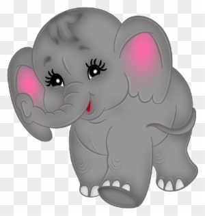 Baby Elephant Clipart - Cute Baby Elephants Clipart