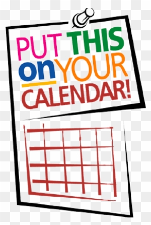 Mark Your Calendar Clip Art - Save The Date Notice