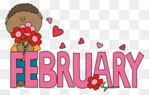 Month Of February Valentine's Day - Months Of The Year February
