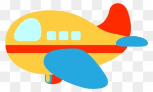 Meios De Transporte - Cute Airplane Clipart Png