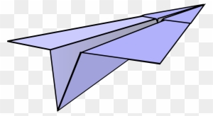 Paper Airplane Clipart Clip Art At Clker Com Vector - Free Clipart Paper Airplane