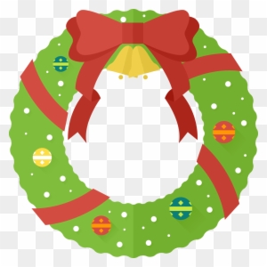 Free To Use & Public - Christmas Wreath Clipart
