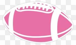 Football Cliparts Pink - Powder Puff Football
