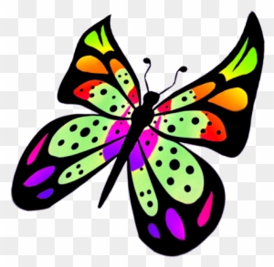 Butterfly Clipart - Flying Butterfly Clipart Png