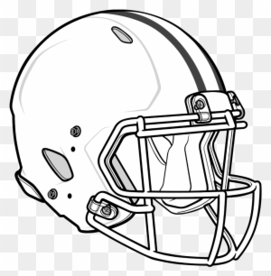 Football Helmet Free Coloring Pages Of Blank Football - Cool Football Helmet Drawings