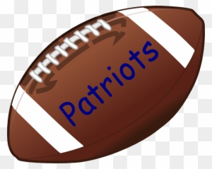 American Football Clip Art At Clker - Patriots Football Clip Art