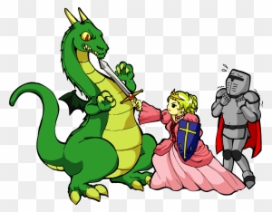 Poems Clip Art - Princess And The Knight