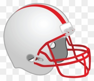 College Football Clipart - Red Football Helmet Clipart