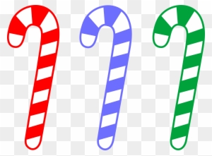 Candy Cane Clipart - Green Candy Cane Clipart