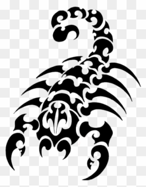 Scorpions Tribal Tattoos Png Transparent Images Png - Tribal Scorpio Tattoo Designs