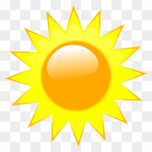 Sun, Rays, Light, Summer, Sunlight - Weather Forecast Symbols Sunny