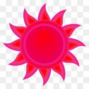 Red Sun Clip Art Clipart Free Download - Free Sun Png Transparent