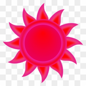 Red Sun Clip Art Clipart Free Download - Free Sun Png Transparent