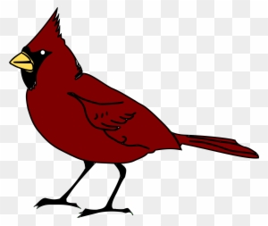 Clipart - Red Cardinal Twin Duvet