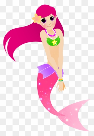 Free Mermaid Clipart Images For You - Pink Mermaid Throw Blanket
