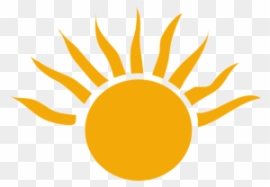 Sunshine Clipart Bright Sun - Brilliant Sun Rays Clipart Transparent