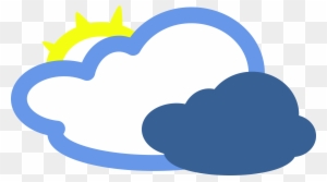 Weather - Mostly Cloudy Weather Symbol