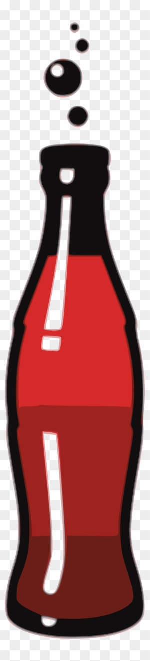 one liter bottle of soda clipart