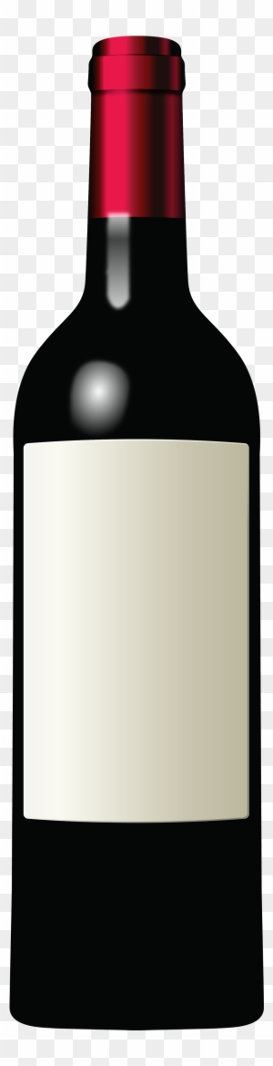 Wine Clipart Wine Bottle - Glass Bottle