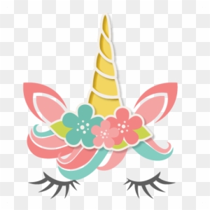 Flower Unicorn Svg Scrapbook Cut File Cute Clipart - Unicorn Png