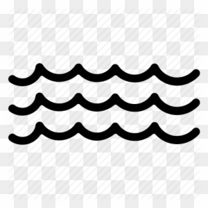 Ocean, Ocean Waves, Sea Waves, Water, Water Waves Icon - Water Waves Silhouette