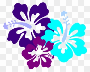 Hibiscus Clipart Teal - Hawaii Flower