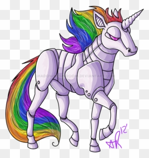 Robot Unicorn Overlay By Drdoomy Robot Unicorn Overlay - Robot Unicorn Transparent