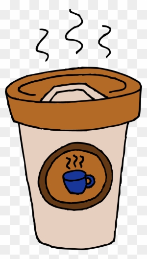 Clip Art Coffee - Paper Coffee Cups Clip Art