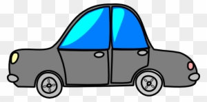 Car Grey Cartoon Transport Clip Art At Clker Com Vector - Gray Car Clipart