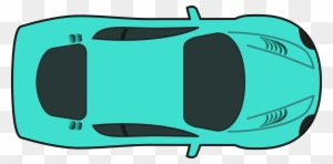 Big Image - Clipart Car Top View