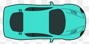 Big Image - Clipart Car Top View