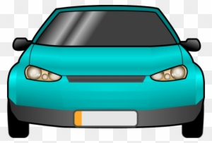 Car Clipart - Car Front Vector Png