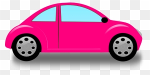 Pink Car Clipart - Pink Car Clip Art