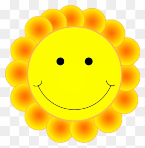 Smiley Face Clipart - Smiley Face Flower Clipart