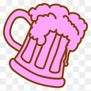 Pink Beer Png