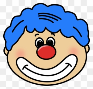 Circus Clown Face Clip Art - Circus Clown Face Clipart