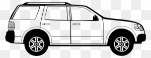 Car Clipart Side View Png Pencil And In Color - Car Side View Vector