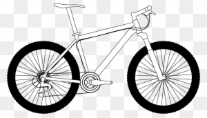Bicycle Bike Clipart 6 Bikes Clip Art 3 2 6 Clipartcow - Trail Hardtail Mountain Bike