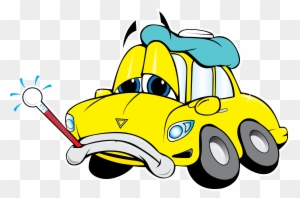 Broken Down Car Clipart