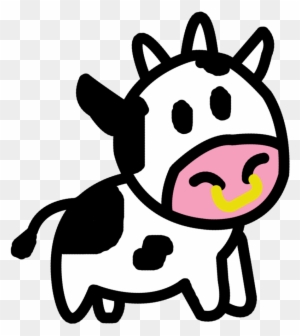 Cartoon Cow Cartoonw Images Free Download Clip Art - Cute Cow Transparent @clipartmax.com