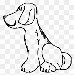 Clipart Info - Side View Of A Dog