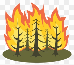 Clipart - Forest Fire Clipart