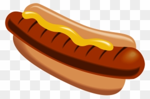 Hot Dog Clipart Transparent - Hot Dogs Hamburgers Clip Art