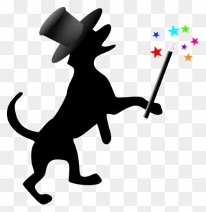 Dog Silhouette With Hat Wand Clip Art - Rescued Is My Favorite Breed Mugs