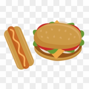Hot Dog Clipart Image Delicious Hot With Mustard 5 - Hamburger Hot Dog Clipart