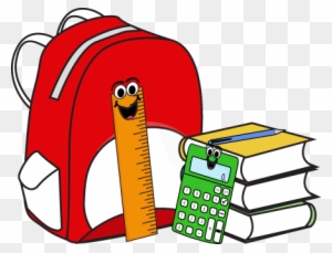 Math Book Clipart - School Things Clipart