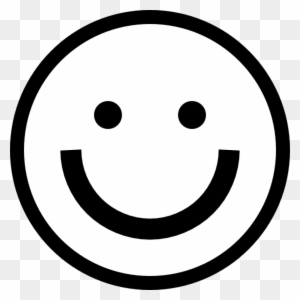 Smiley Face Black And White Smiley Face Clip Art At Happy Emoji Black And White Free Transparent Png Clipart Images Download