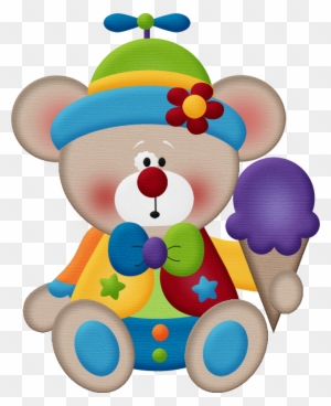 Aw Circus Bear 10 - Minus Birthday Kids Clipart