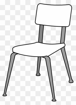 White Classroom Chair Clip Ar - Chairs Clipart