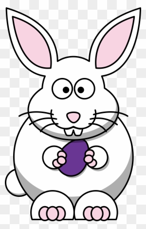 White Rabbit Clip Art - Bunny Easter Cartoon